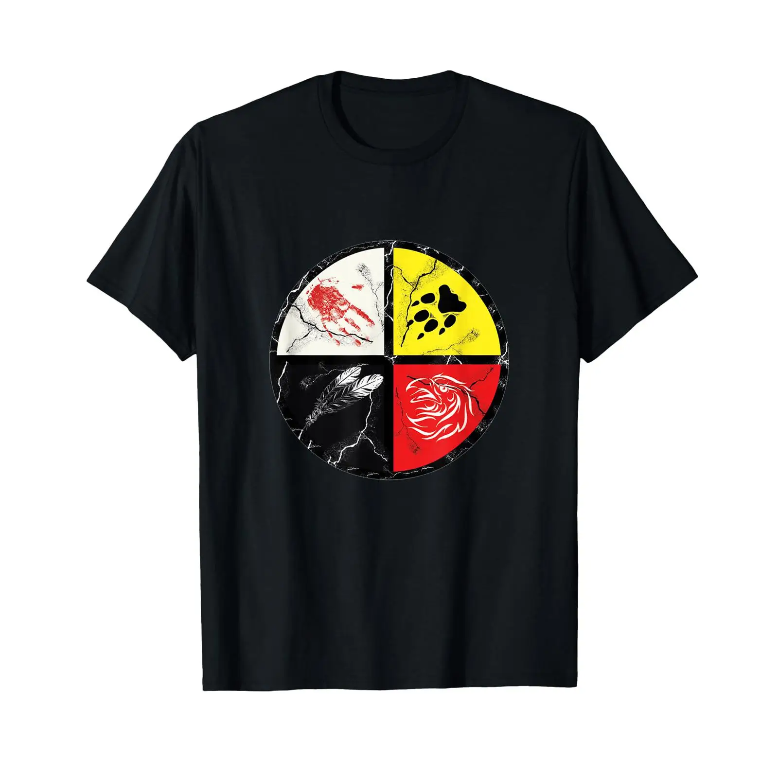 Vintage Fashion Wheel - Camiseta con diseño de rueda de