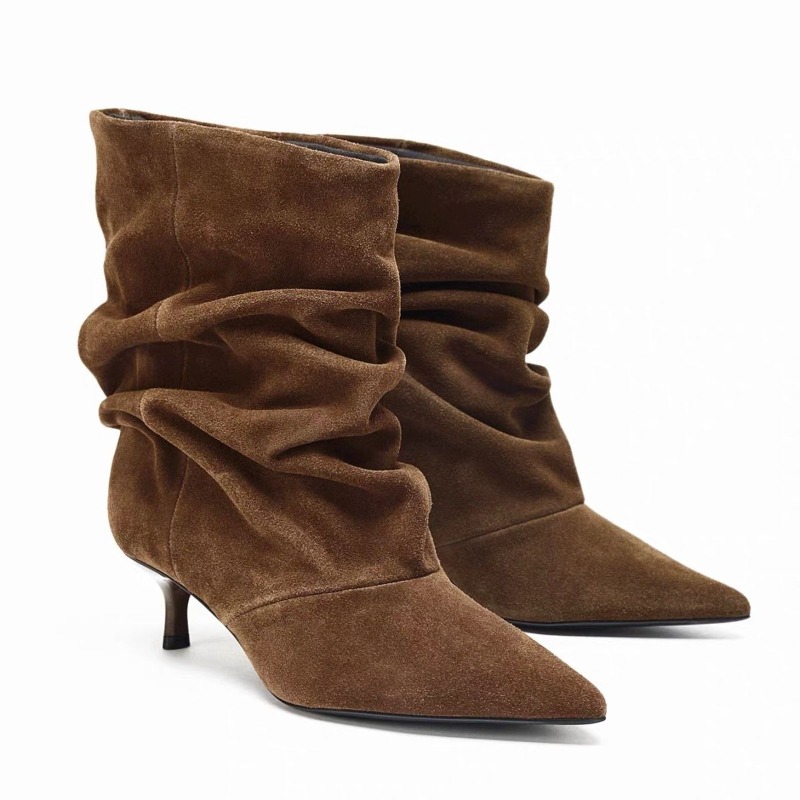 Vintage Slip Dress - Nuevas Botas de Tobillo Vintage para