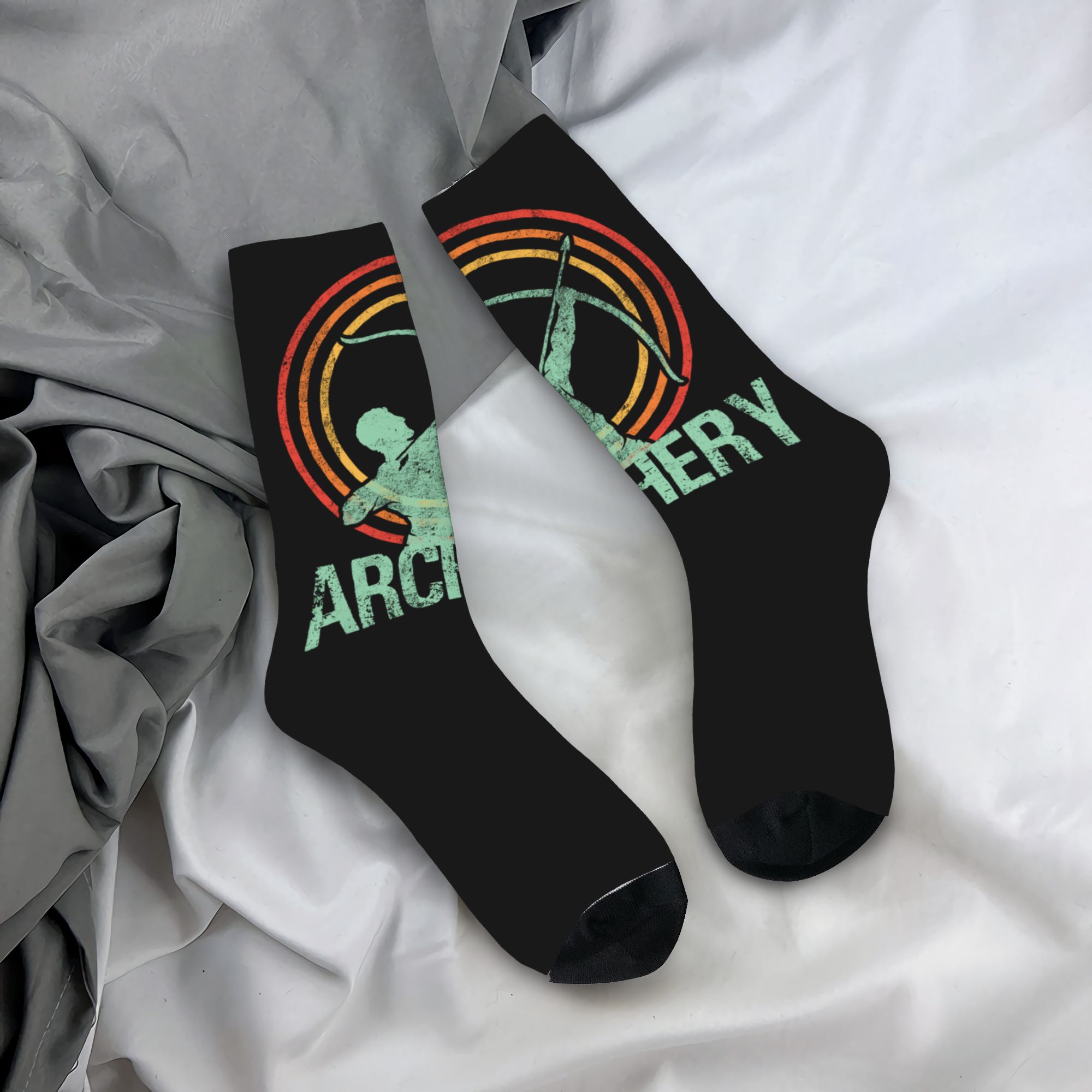 Vintage Fashion Mens - Calcetines de vestir personalizados con diseño