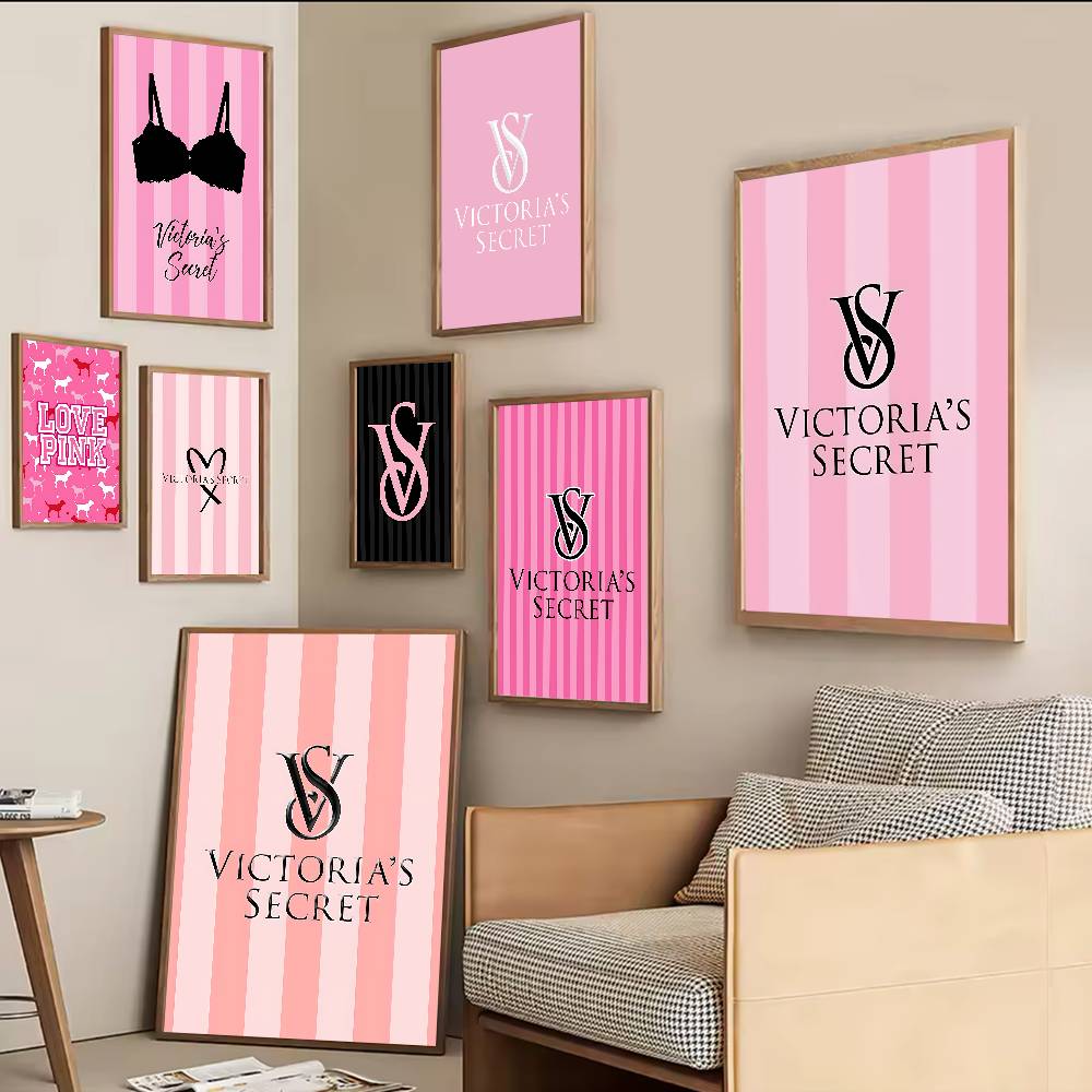 Vintage Fashion Wallpaper - V-Victorias-Fashion-S-Secret Pósteres vintage, impresiones en papel