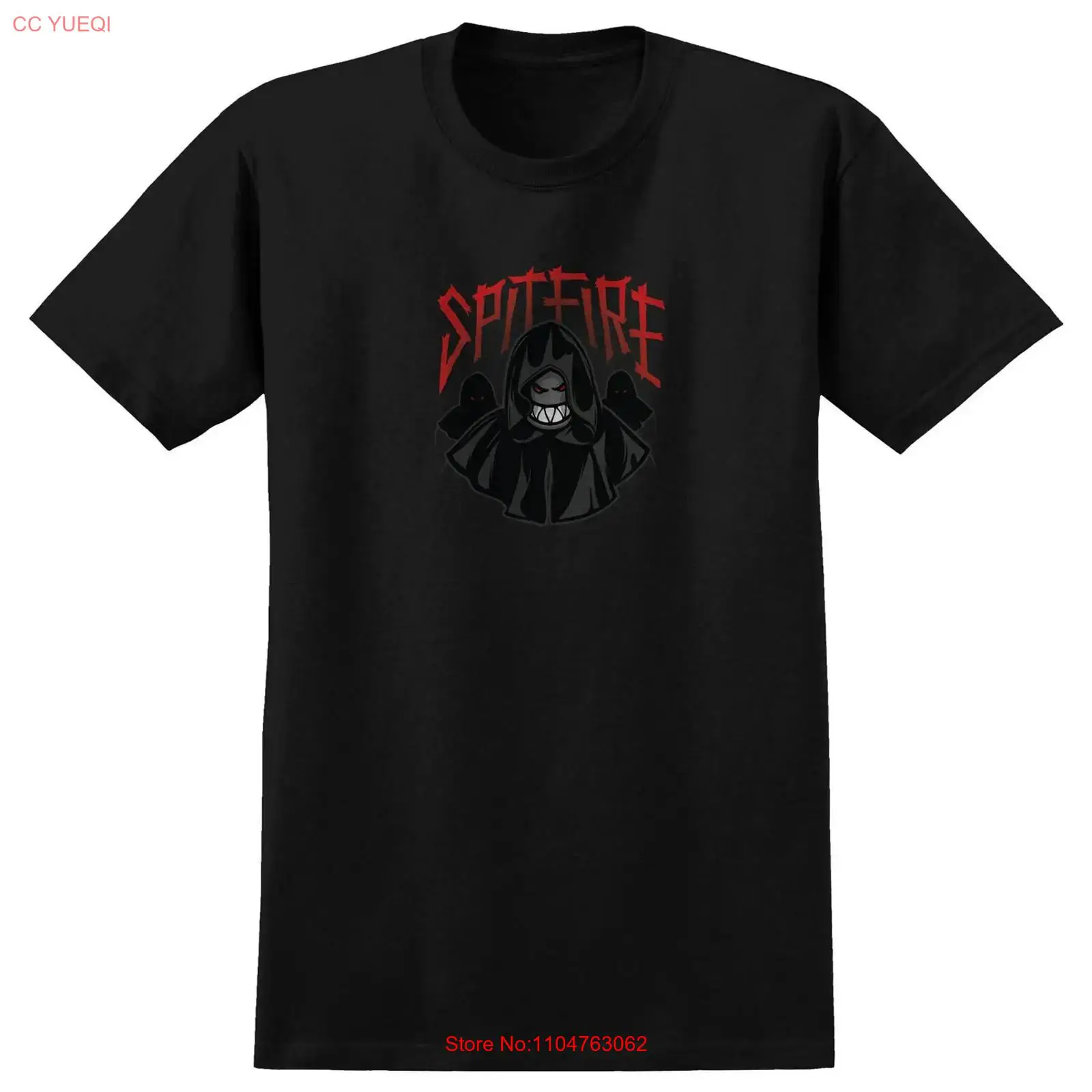 Vintage Fashion Wheel - Camiseta Spitfire Wheels Ritual Negra Vintage