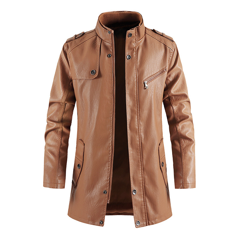 Vintage Windbreaker Nylon - Chaqueta de moto de piel sintética