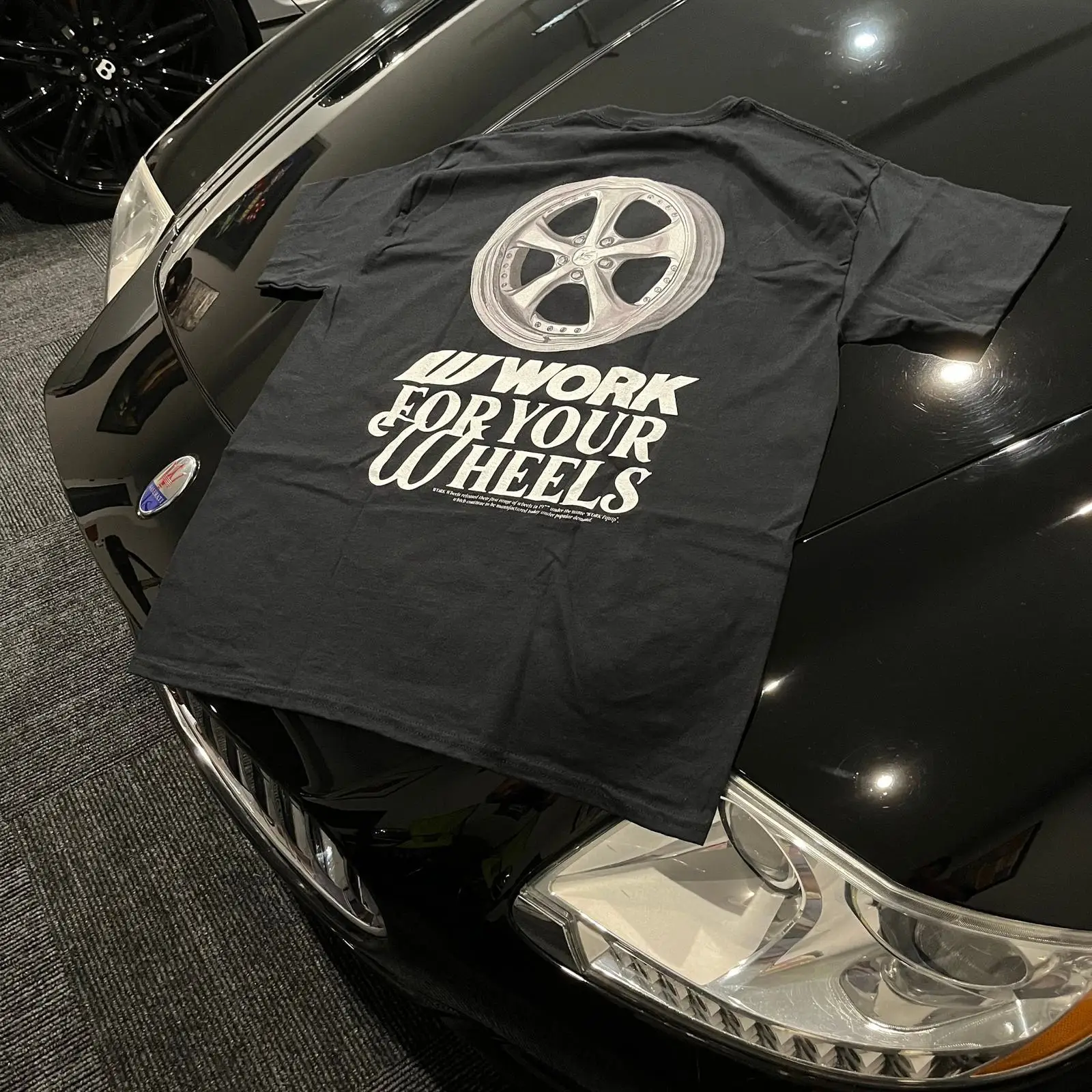 Vintage Fashion Wheel - Camiseta Work Wheels VSKF JDM Drift