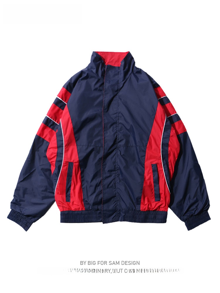 Vintage Windbreaker Nylon - Chaqueta de Hombre Estilo Deportivo Vintage