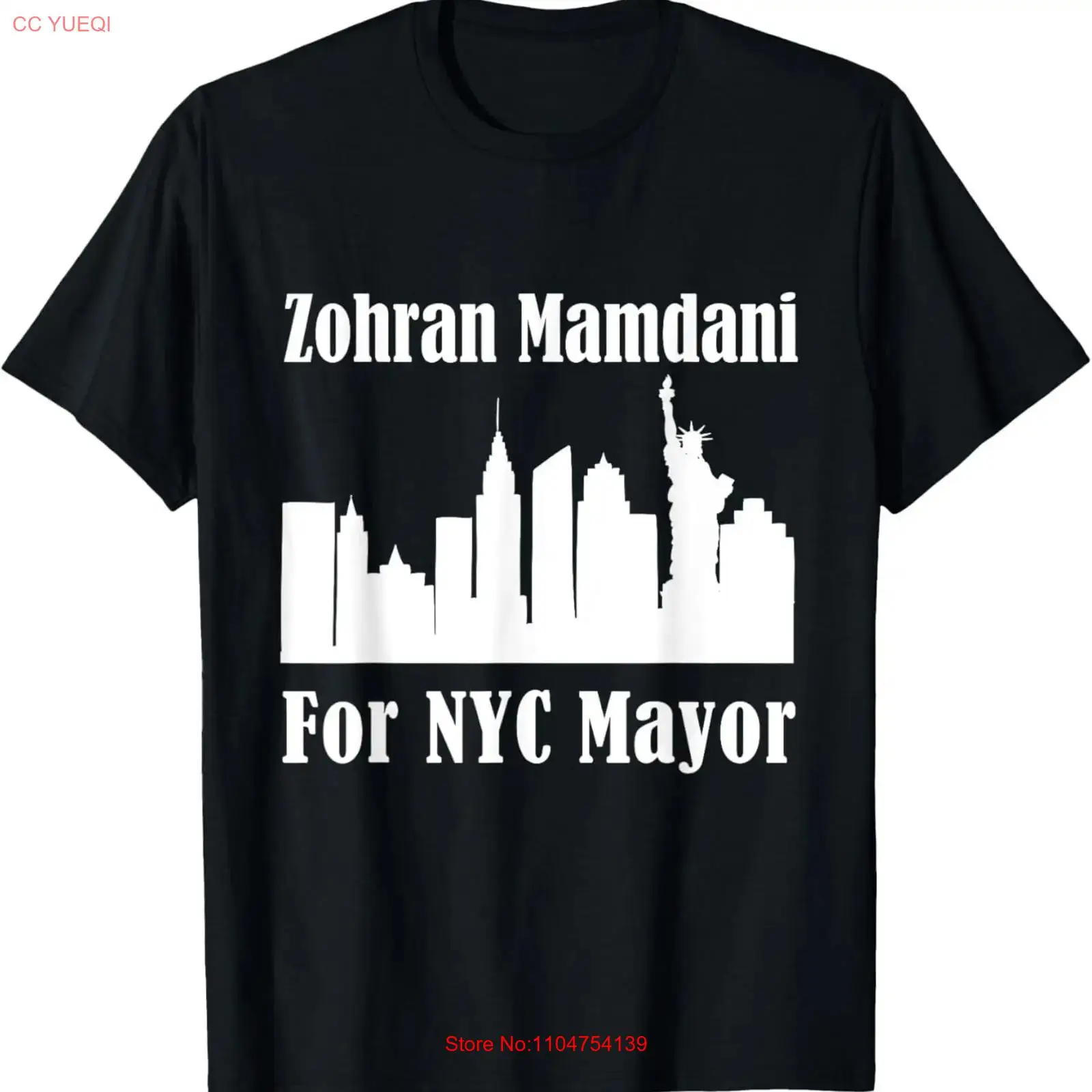 Vintage Fashion Nyc - Camiseta Zohran Mamdani para el Alcalde