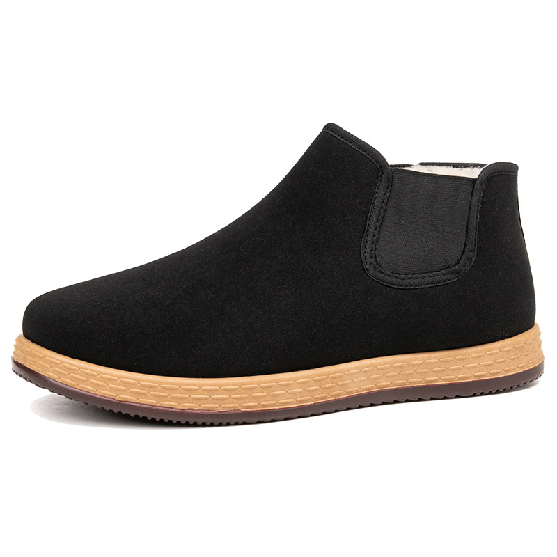 Vintage Fashion Mens - Zapatos de algodón para hombre, botas