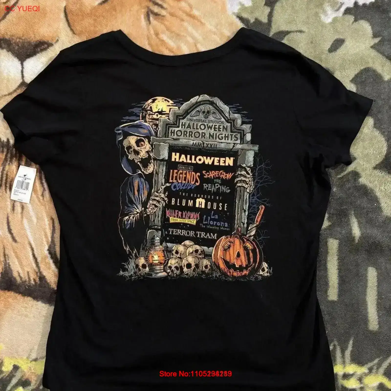 Vintage Fashion Tags - Nueva camiseta de noche de terror
