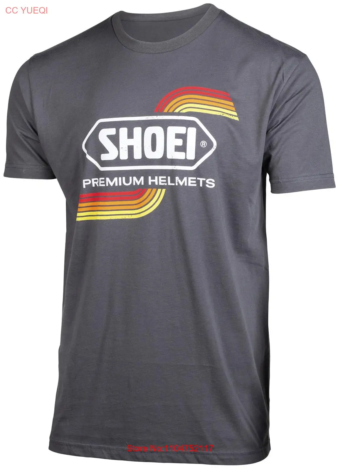 Vintage Fashion Knitwear - Shoei Vintage camiseta X grande gris