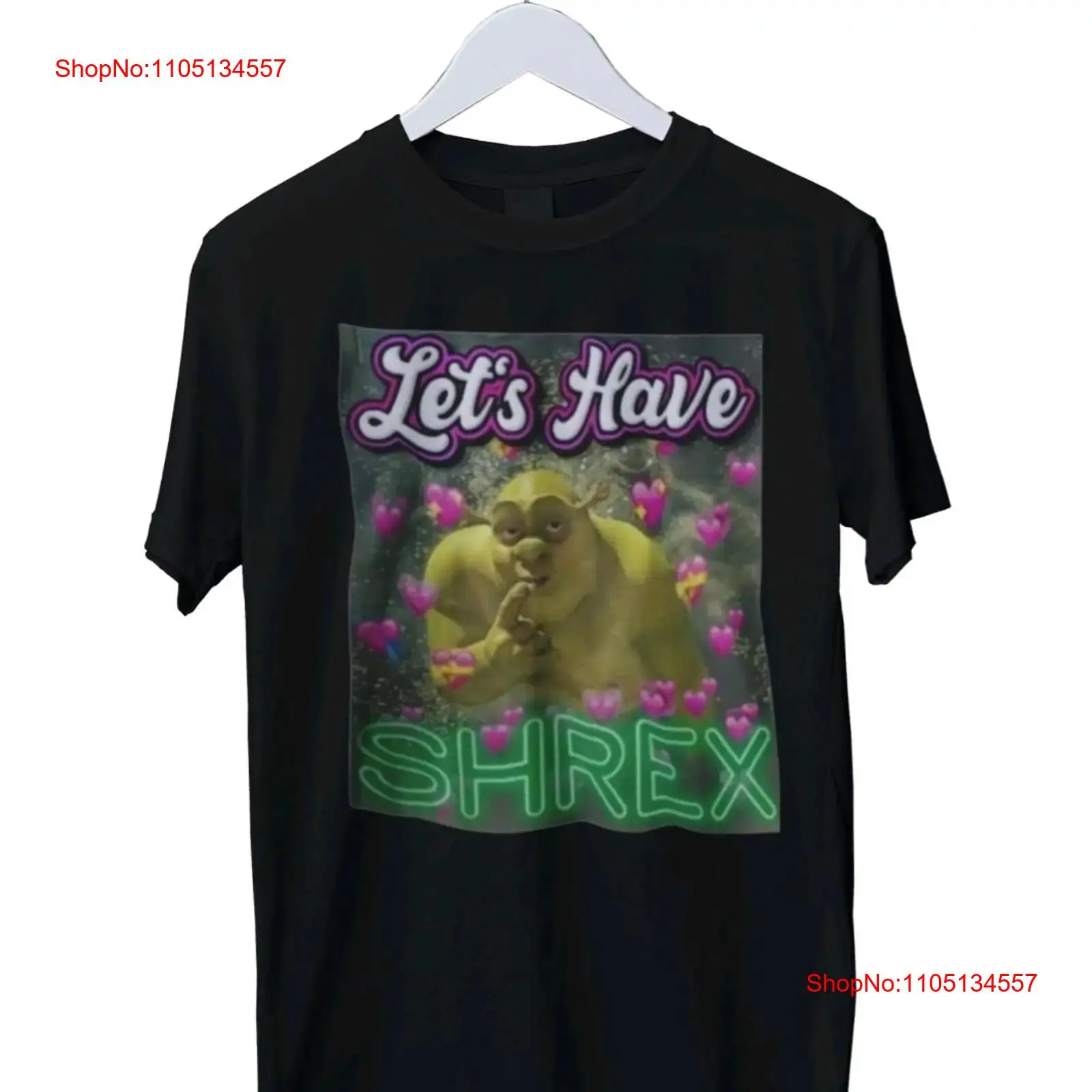 Lets Have Shrex Meme camiseta  - Vintage Fashion Knitwear reseña y precio