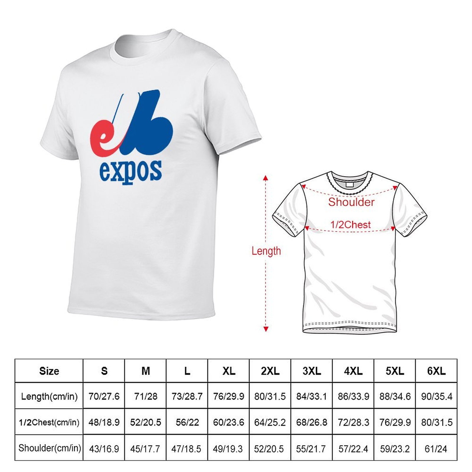 Montreal Baseball - Camiseta v - Vintage Fashion Expo reseña y precio