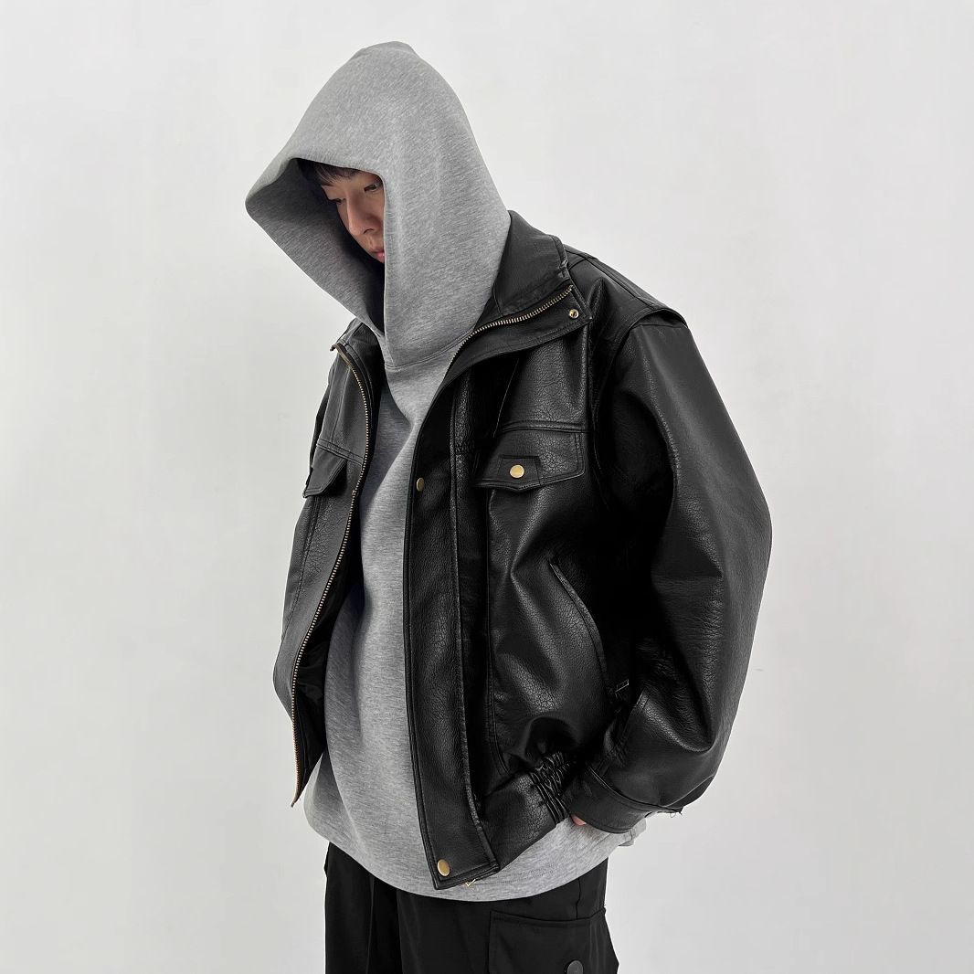 Chaqueta de motociclista grues - Vintage Windbreaker Nylon reseña y precio