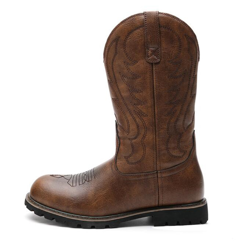 Botas de vaquero góticas de di - Vintage Fashion Mens reseña y precio