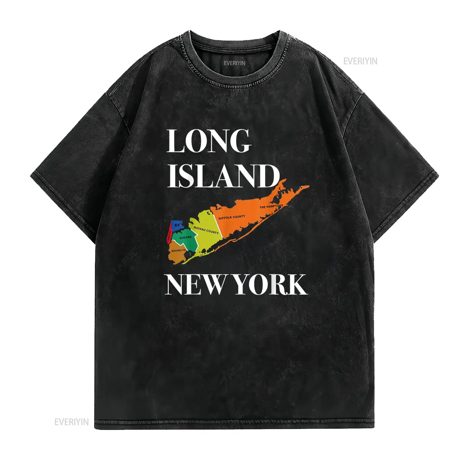 Camiseta de recuerdo Long Isla - Vintage Fashion Nyc reseña y precio