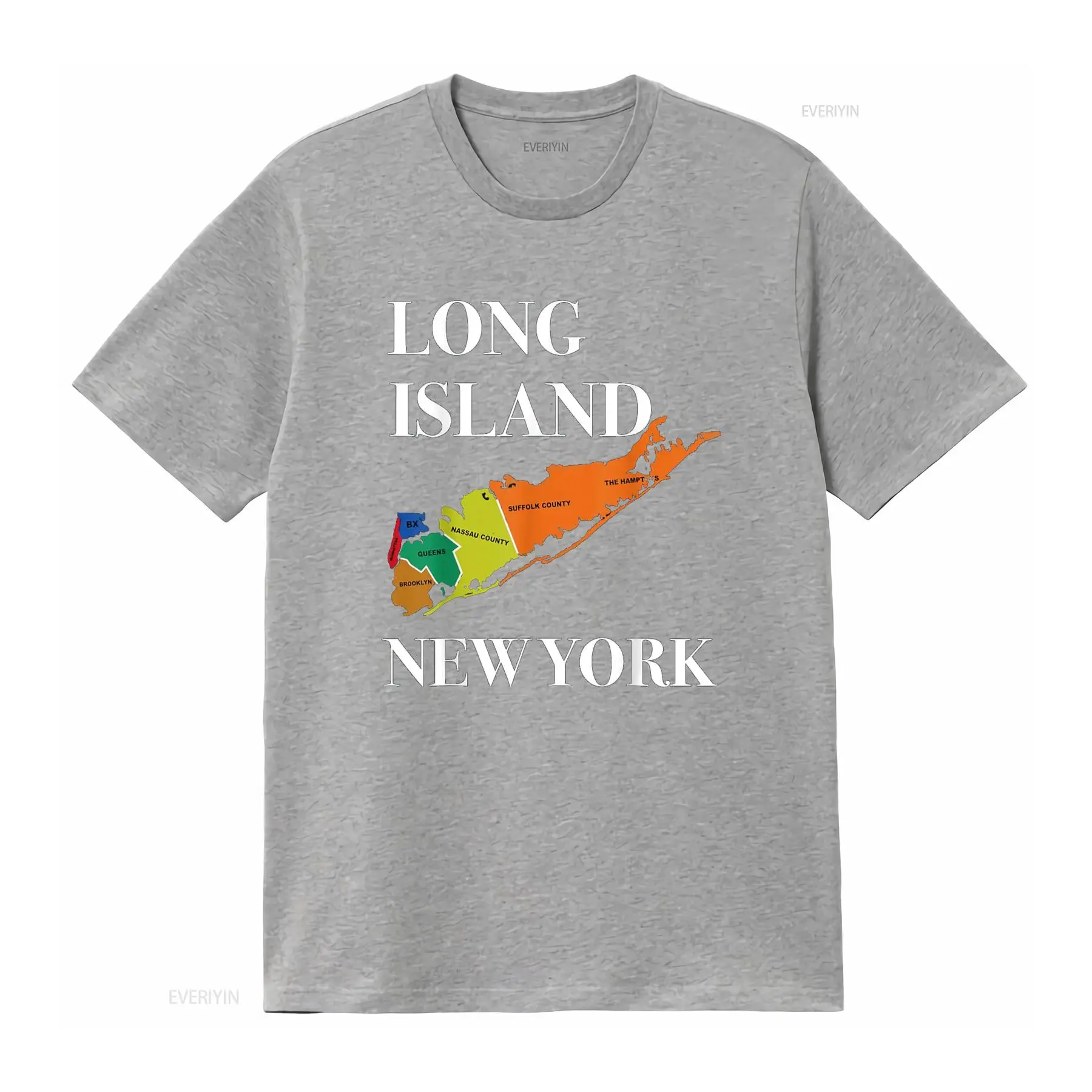 Camiseta de recuerdo Long Isla - Vintage Fashion Nyc reseña y precio