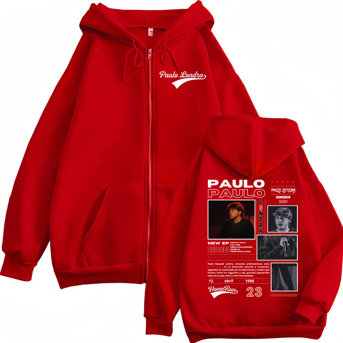 Rapero Paulo Londra Homerun ál - Vintage Fashion Pop Up reseña y precio