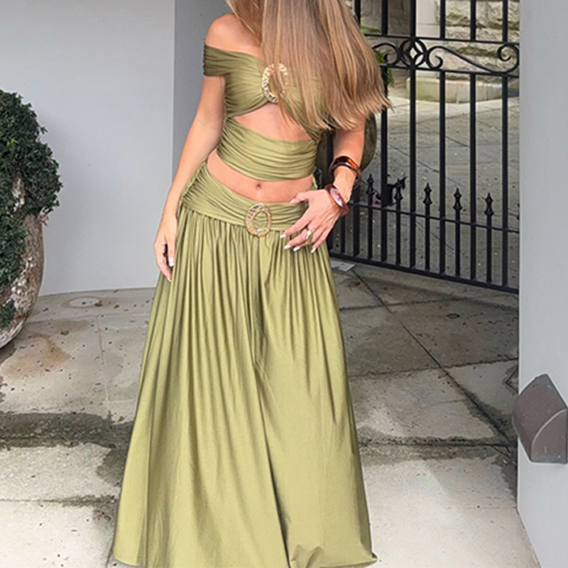 Conjunto de 2 piezas sexy: Top - Vintage Fashion Expo reseña y precio
