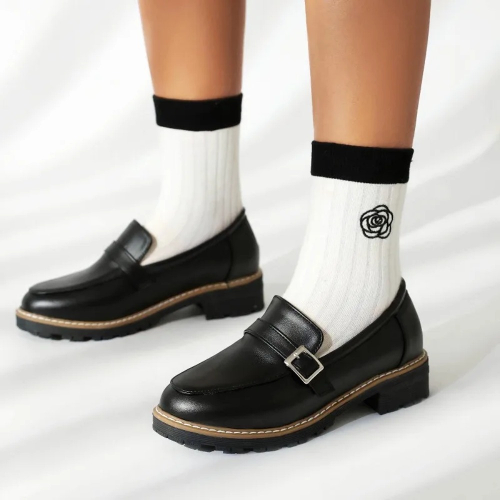 Mocasines de Mujer Negros de C - Vintage Slip Dress reseña y precio