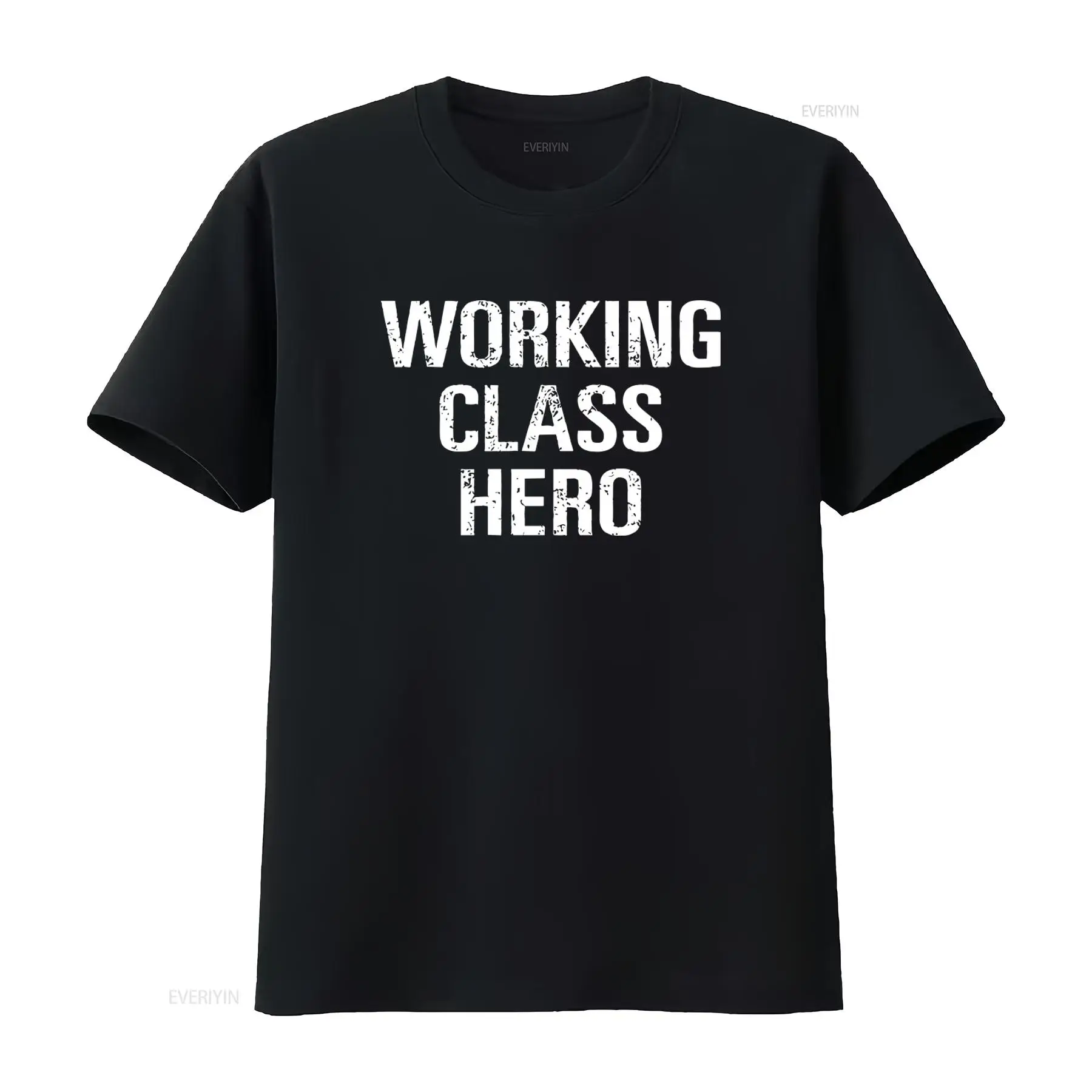 Camiseta con estampado de WORK - Vintage Fashion Nyc reseña y precio