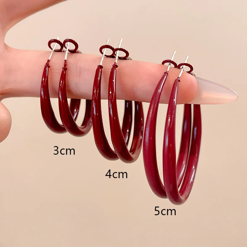Pendientes de aro circulares g - Vintage Fashion Korea reseña y precio