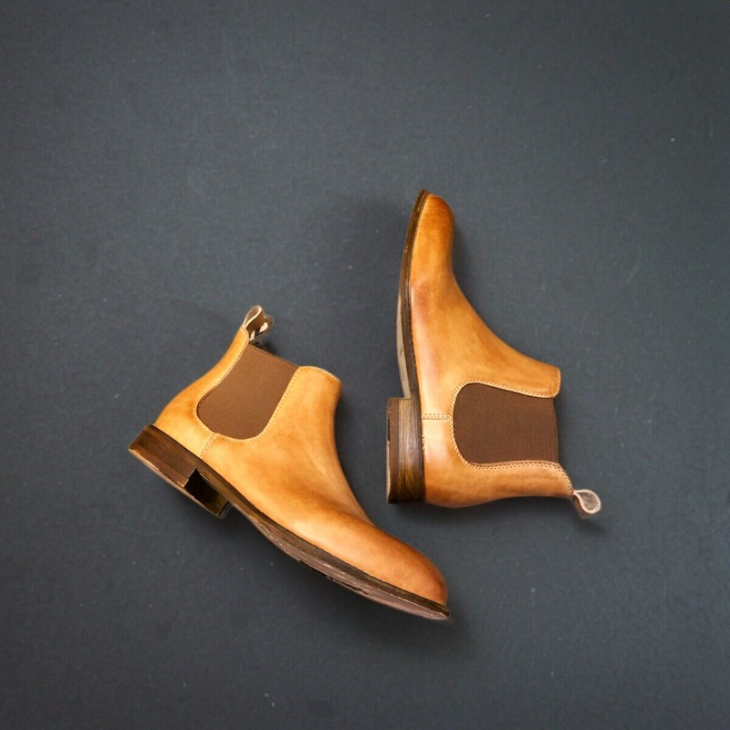 Botas Chelsea de Cuero Vacuno  - Vintage Slip Dress reseña y precio