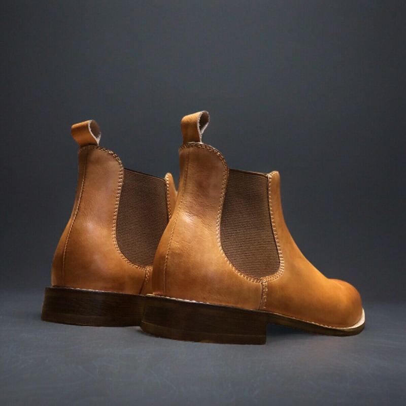 Botas Chelsea de Cuero Vacuno  - Vintage Slip Dress reseña y precio