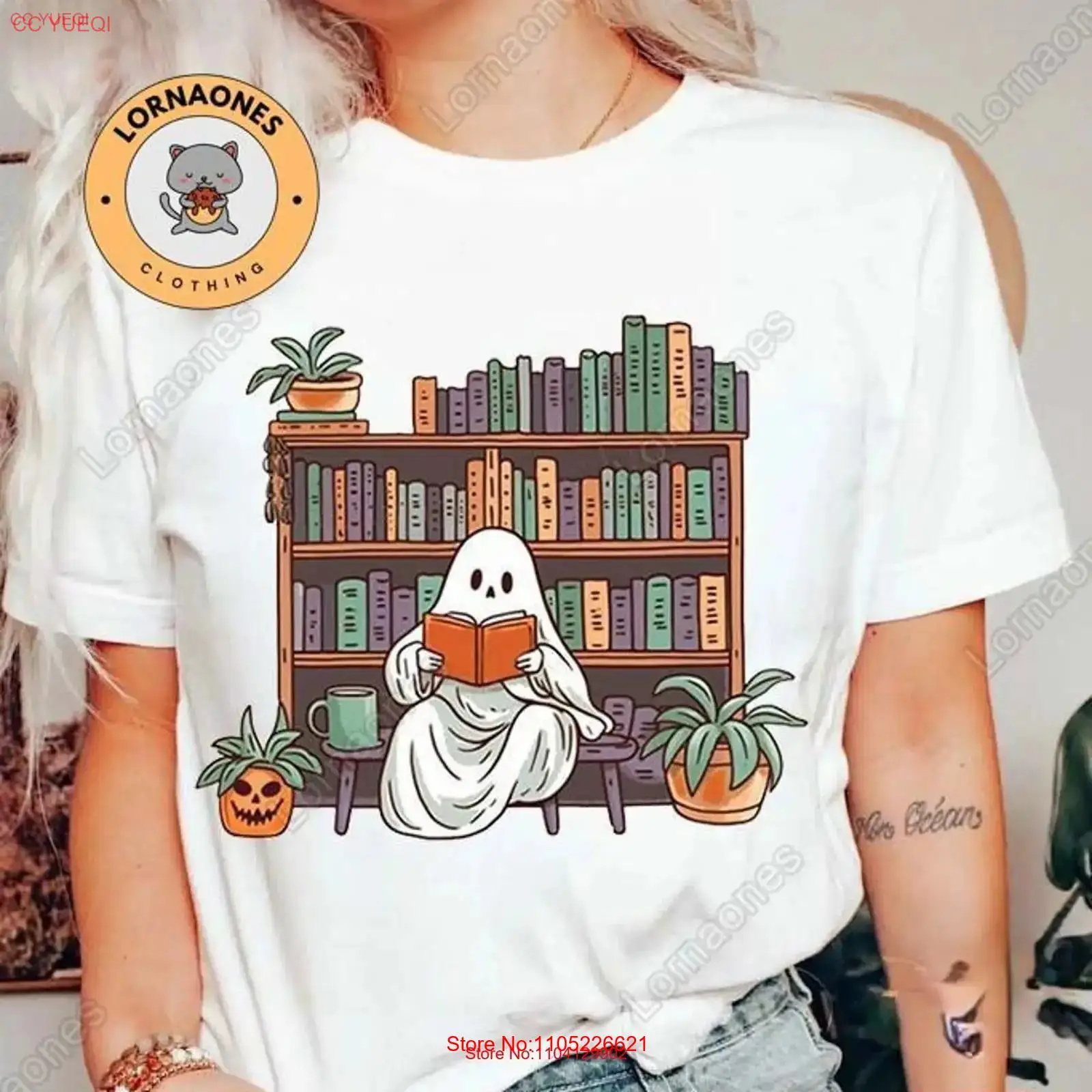 Camiseta de Halloween con dise - Vintage Fashion Library reseña y precio