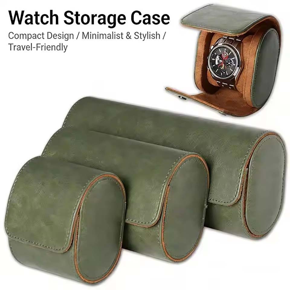 Estuche de Viaje para Relojes, - Vintage Fashion Tags reseña y precio