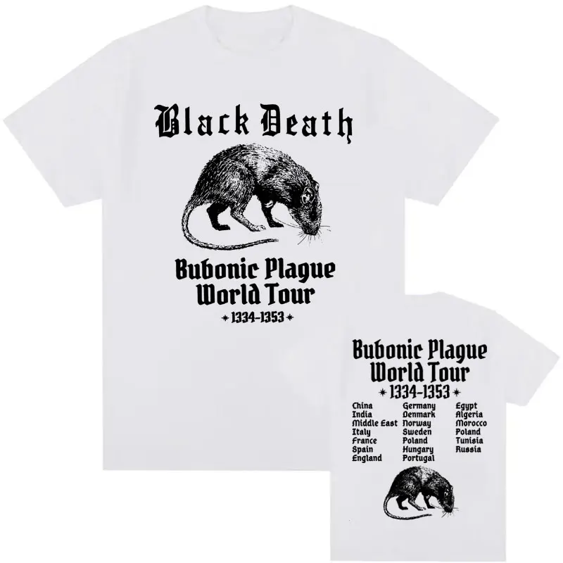 Bubonic World Tour 2024 camise - Vintage Fashion World reseña y precio