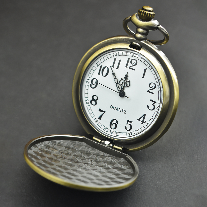 Reloj de bolsillo de cuarzo co - Vintage Fashion Tags reseña y precio