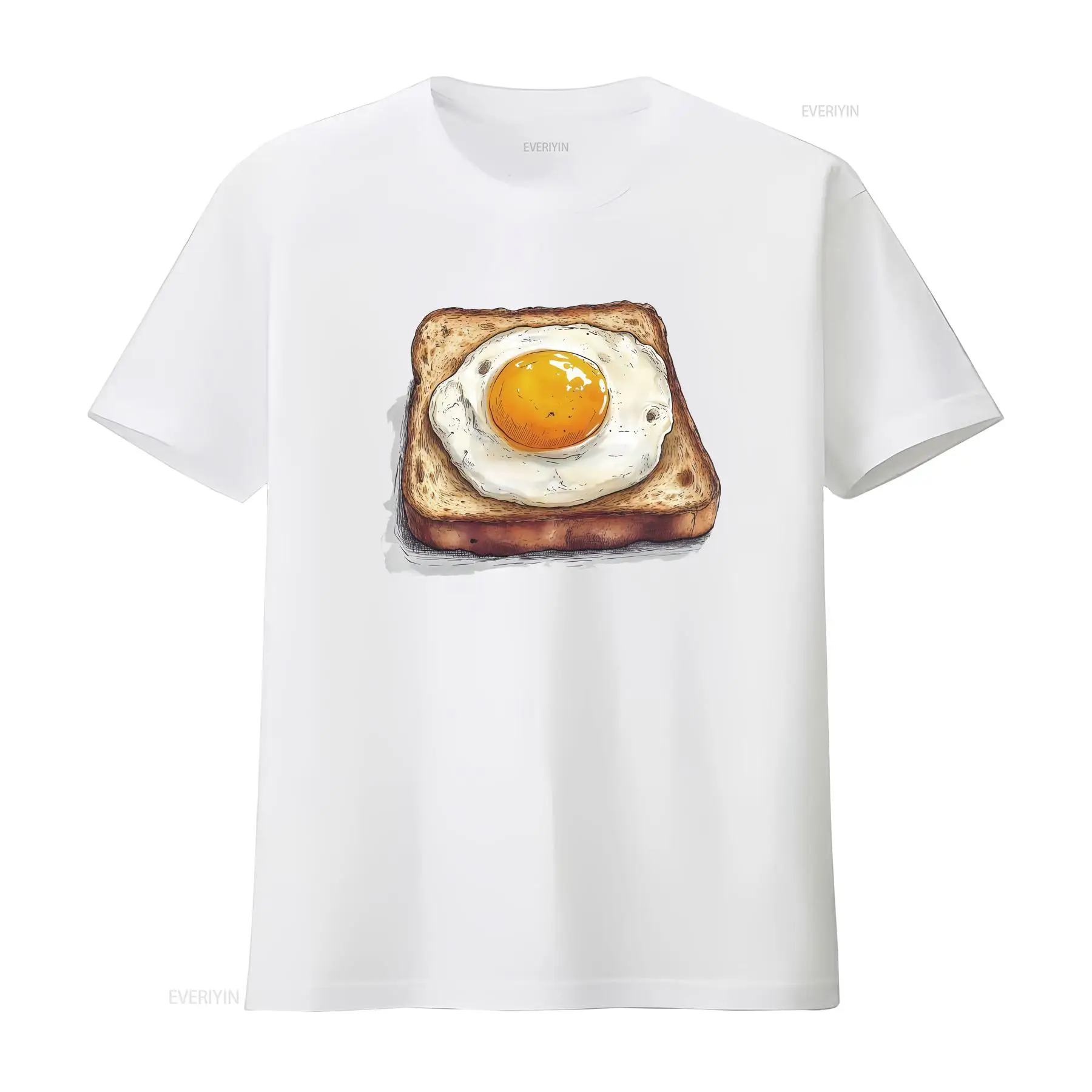 Camiseta Egg Toast, Estilo Cot - Vintage Fashion Pinterest reseña y precio