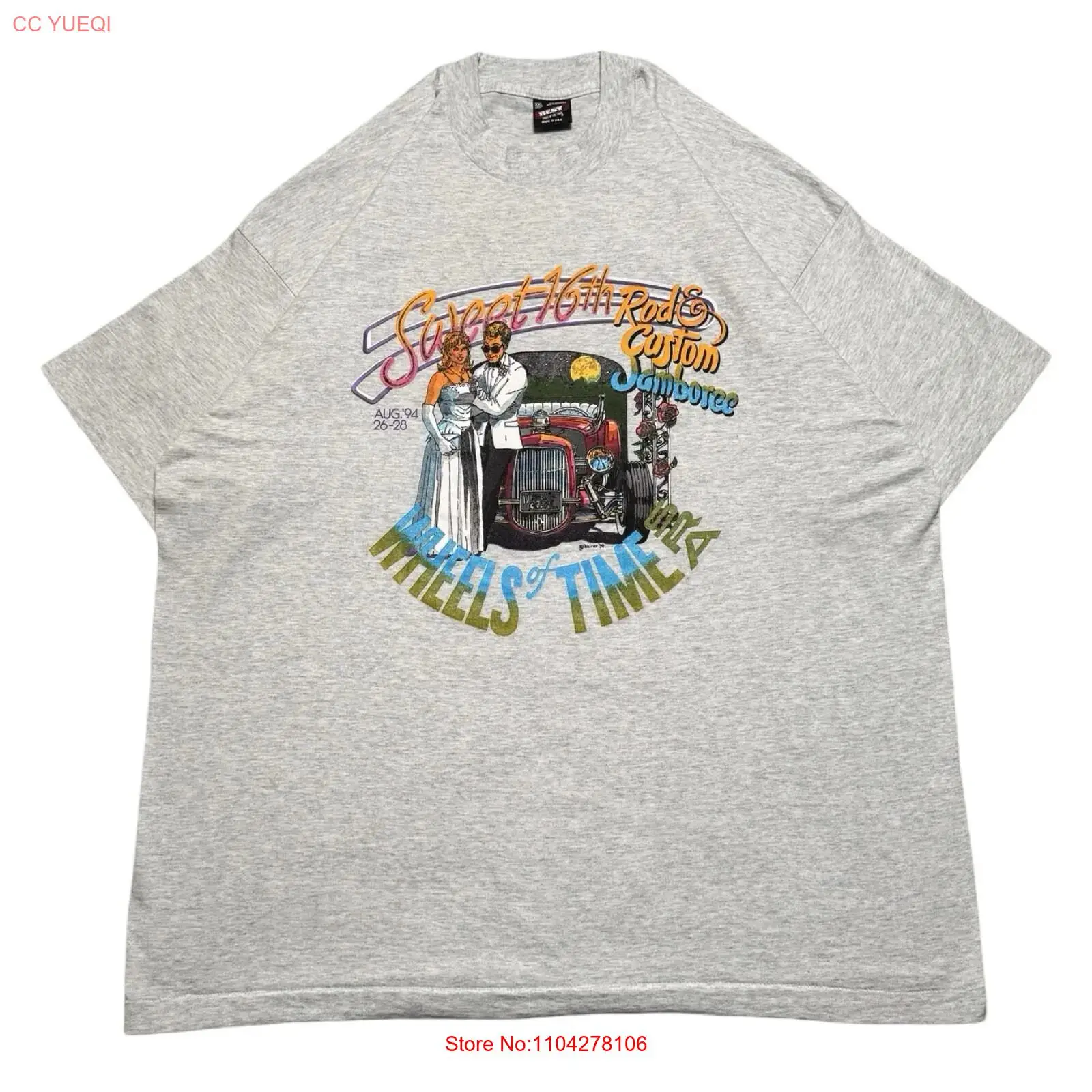 Camiseta Vintage Wheels Of Tim - Vintage Fashion Wheel reseña y precio