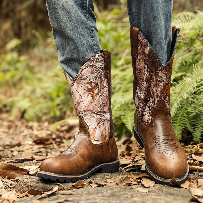 Botas para hombre, botines de  - Vintage Fashion Mens reseña y precio