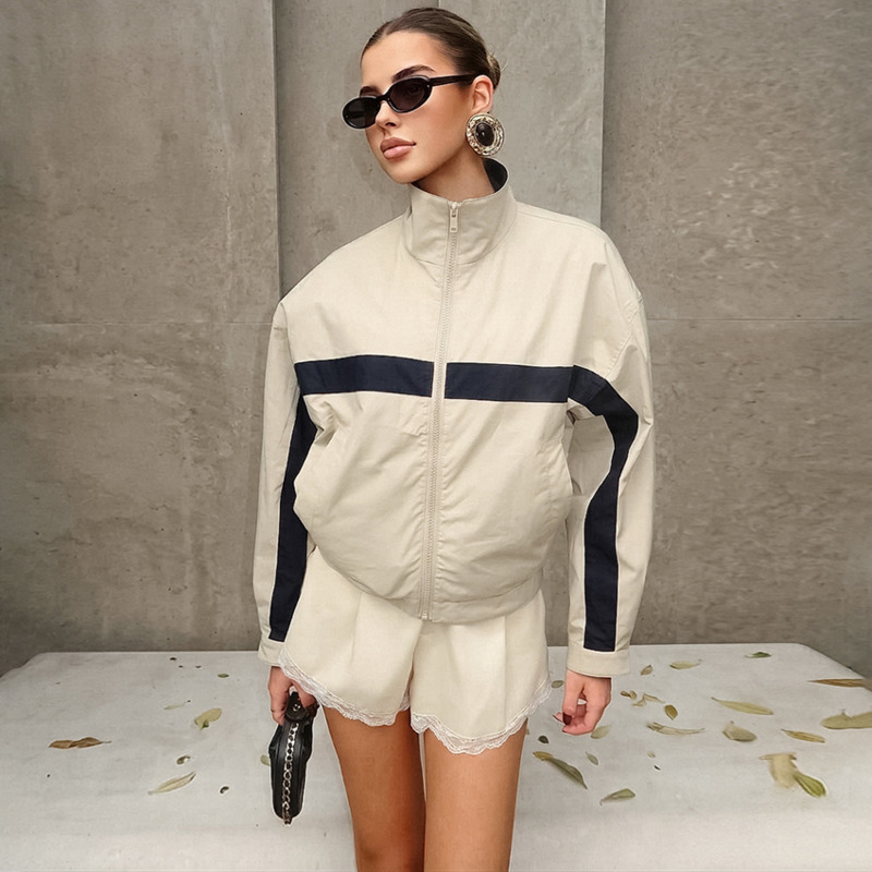 Chaqueta cortavientos con bloq - Vintage Windbreaker Nylon reseña y precio