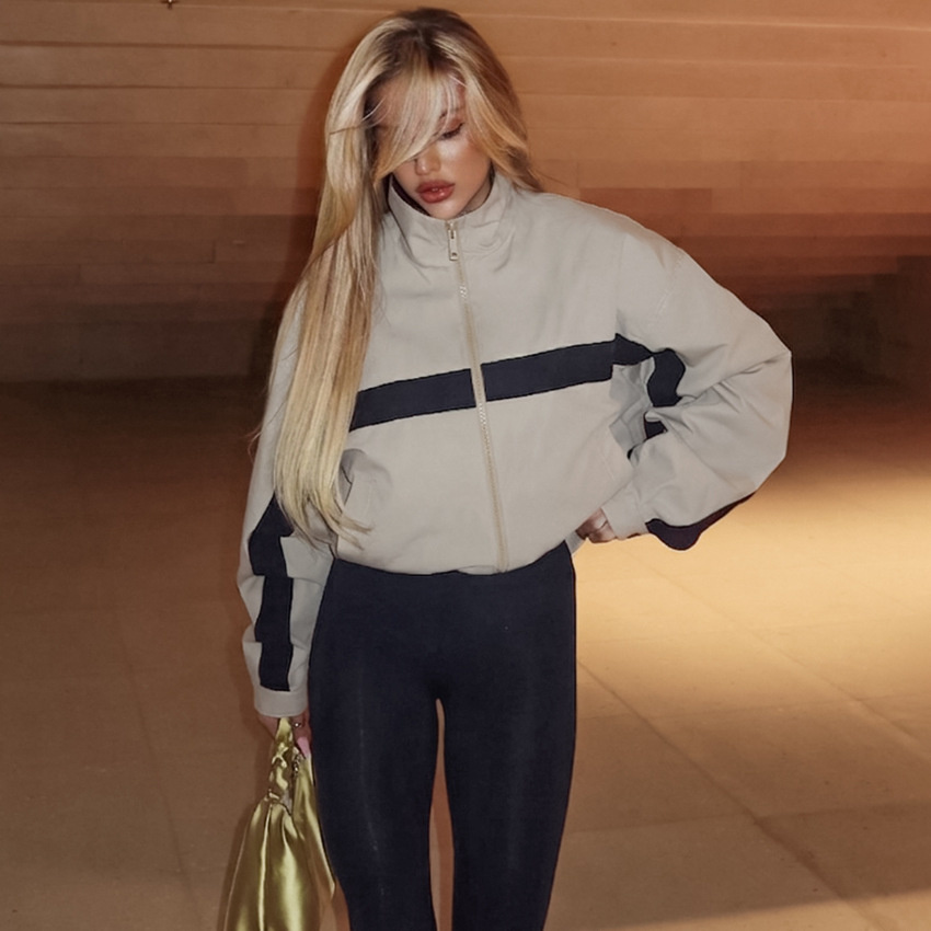 Chaqueta cortavientos con bloq - Vintage Windbreaker Nylon reseña y precio