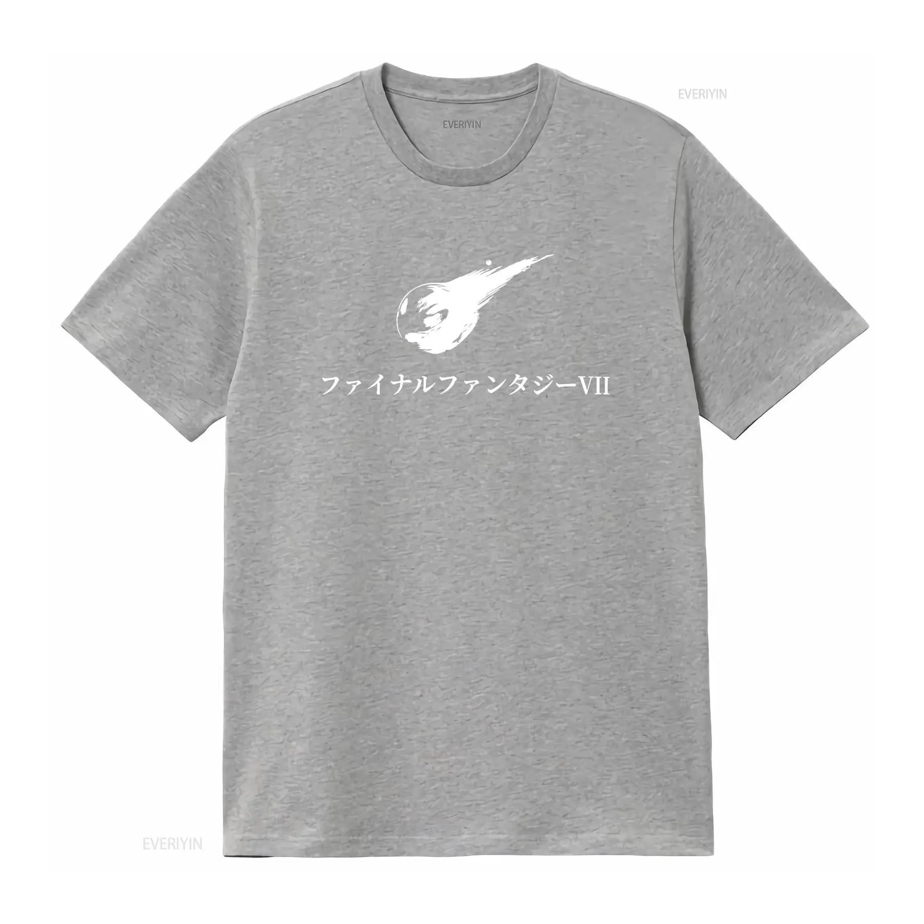 Camiseta FF7 JP con título, ro - Vintage Fashion Knitwear reseña y precio