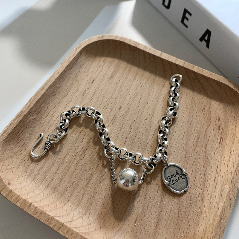 BFCLUB-pulsera con colgante de - Vintage Fashion Tags reseña y precio