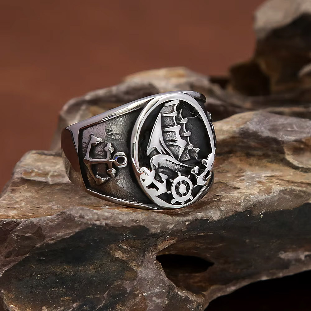Anillo de sello vintage náutic - Vintage Fashion Wheel reseña y precio