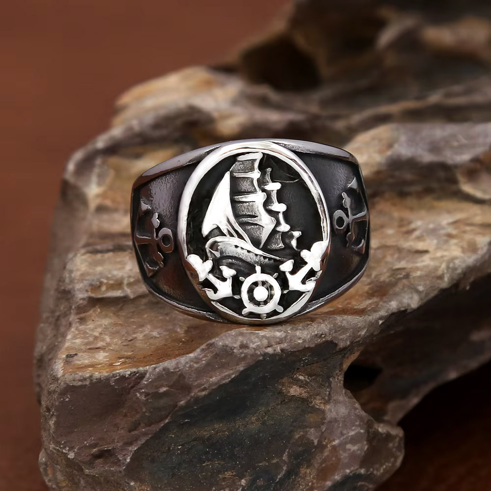 Anillo de sello vintage náutic - Vintage Fashion Wheel reseña y precio