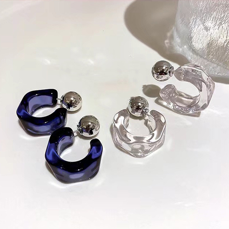 Pendientes de aro geométricos  - Vintage Fashion Korea reseña y precio