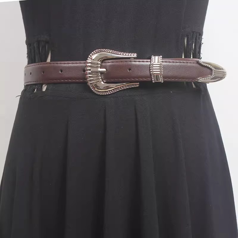 Fajas de cuero PU Vintage para - Vintage Fashion Runway reseña y precio