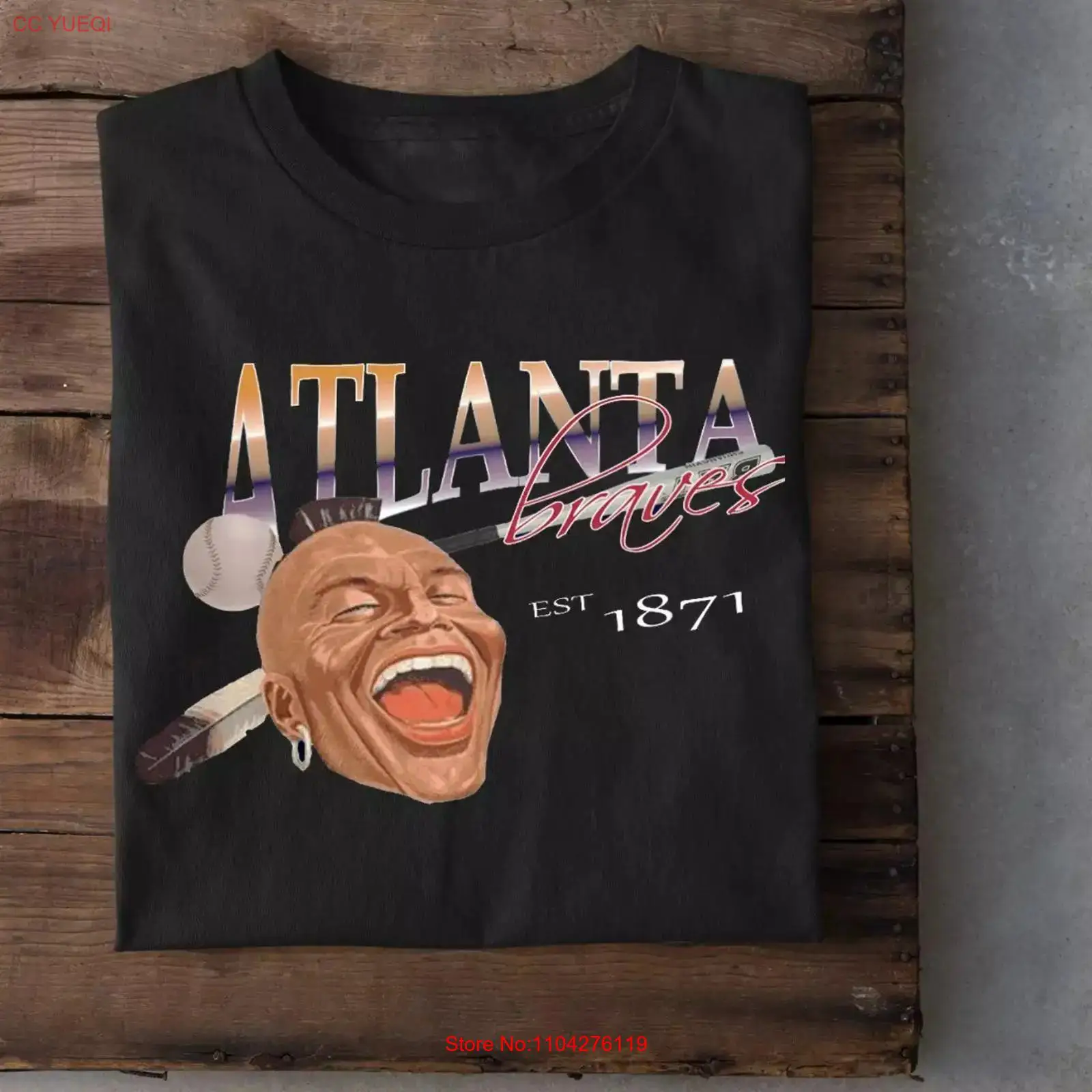 Camiseta del equipo Atlanta, d - Vintage Fashion Knitwear reseña y precio