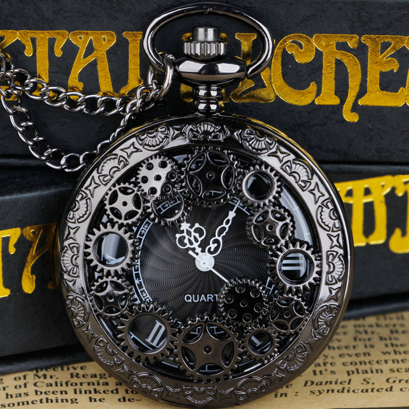 Collar con colgante Reloj de b - Vintage Fashion Tags reseña y precio