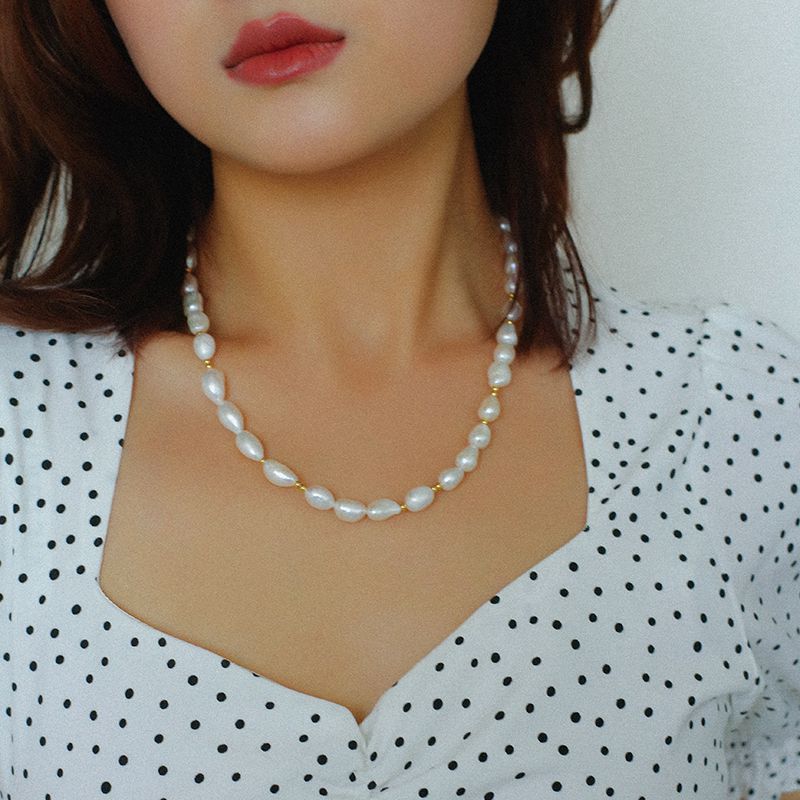 Collar de cadena de cuentas de - Vintage Fashion Runway reseña y precio
