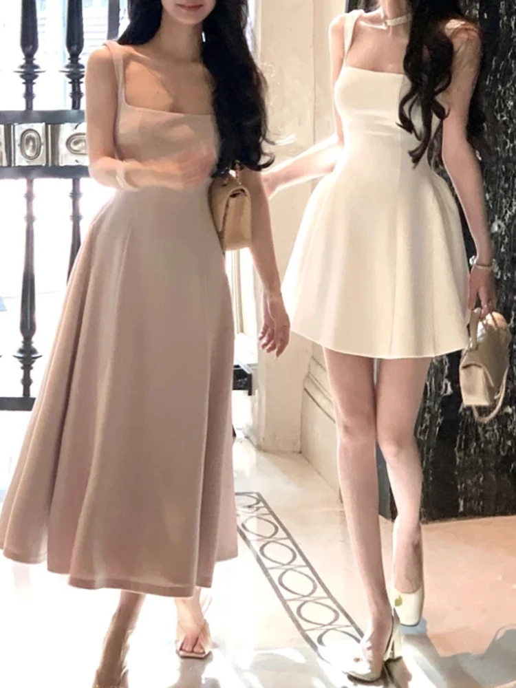 Vestido corto de verano sin ma - Vintage Fashion Korea reseña y precio