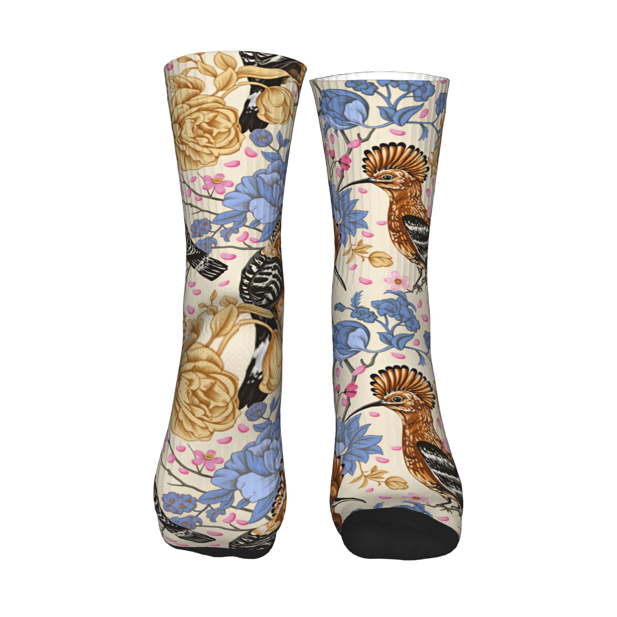Hoopoe Bird Blue Peony - Calce - Vintage Fashion Mens reseña y precio