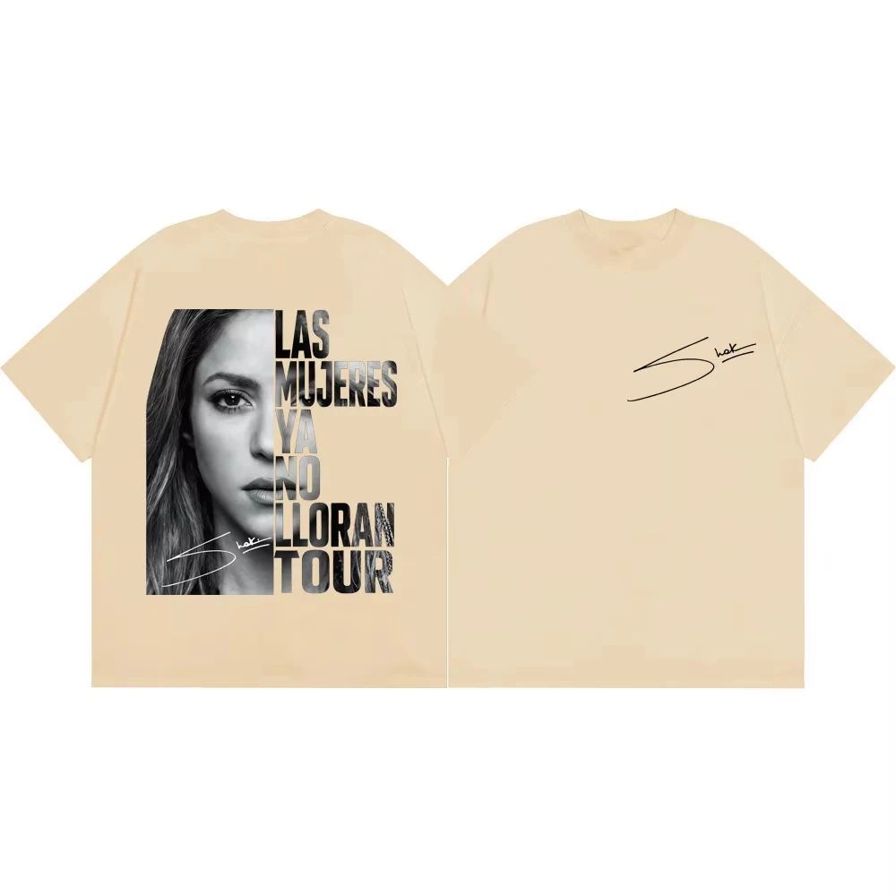 Camiseta de Verano Shakira Las - Vintage Fashion World reseña y precio
